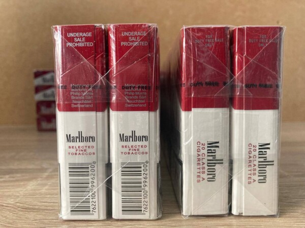 Marlboro KS red (круглая пачка) — изображение 3
